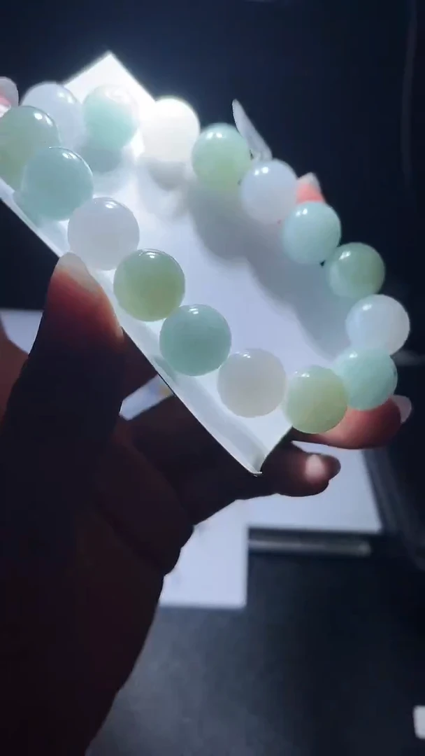 【闪购商品】定制翡翠未镶嵌天然翡翠A货手串