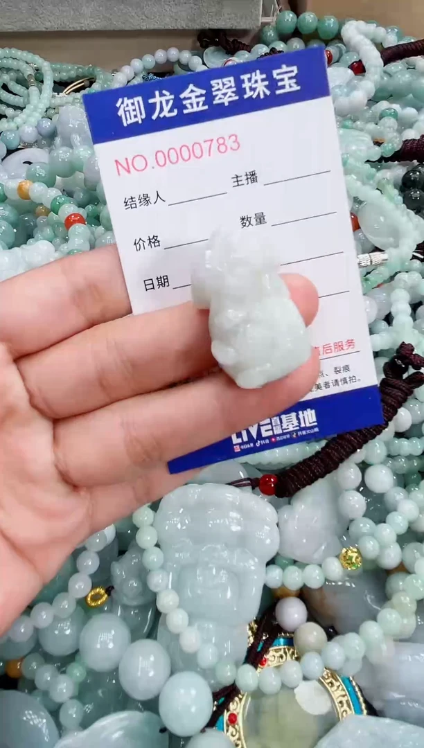 翡翠未镶嵌颈饰111