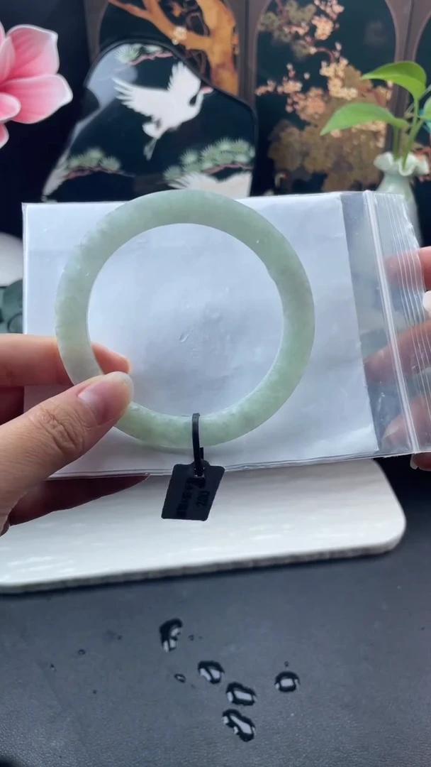 未镶嵌手镯定制翡翠1号叮当镯 56-60圈