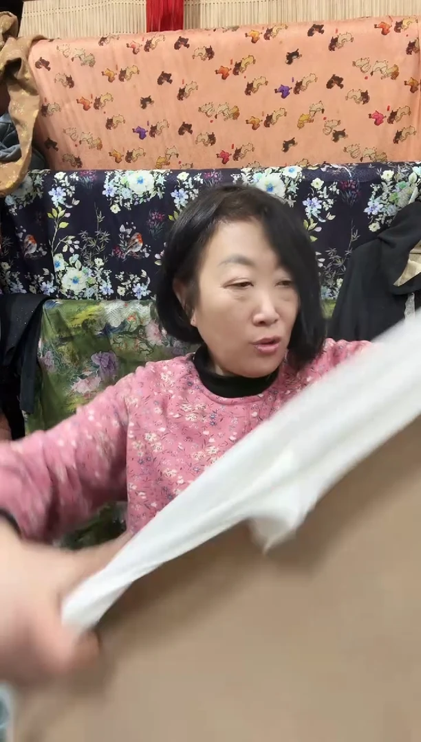 处理绗棉布头一块      070号