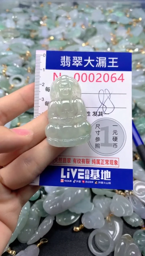 颈饰未镶嵌翡翠2064