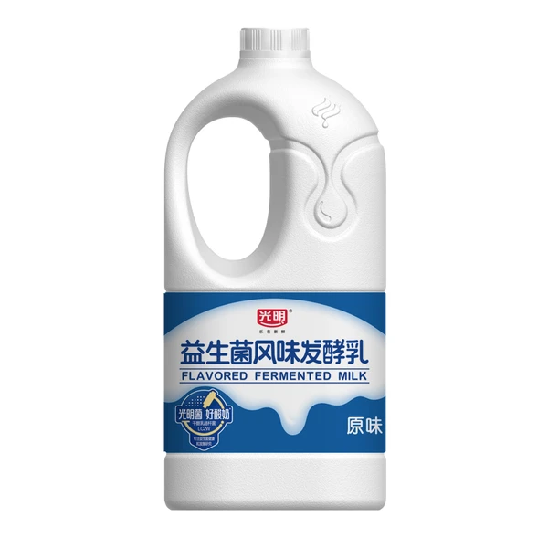光明原味桶装益生菌发酵乳 1250g