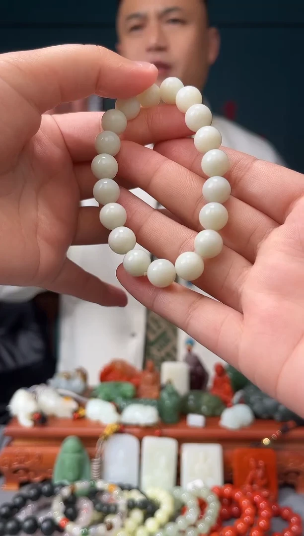 【闪购商品】和田玉未镶嵌手串手串9+