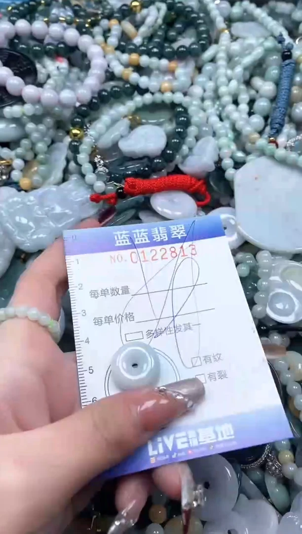【闪购商品】翡翠颈饰未镶嵌闪购0122813多样性发其一