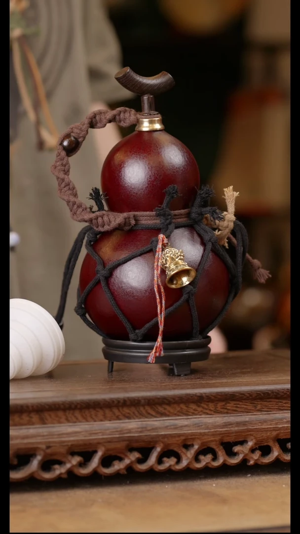 15号精品天然大漆酒葫芦一物一拍~