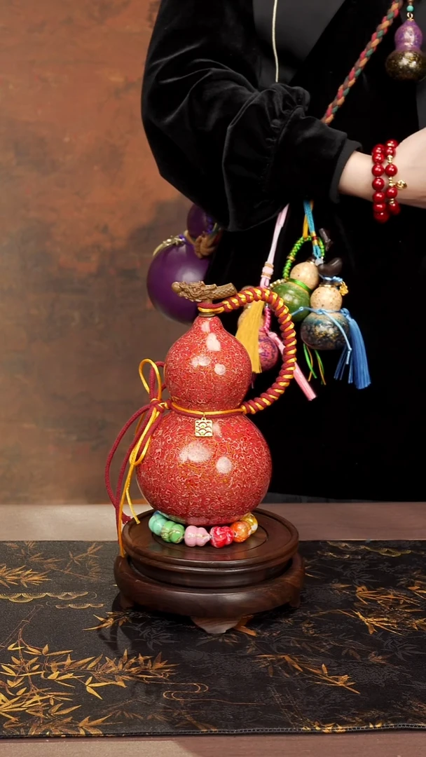 74--高端工艺大漆酒葫芦--299