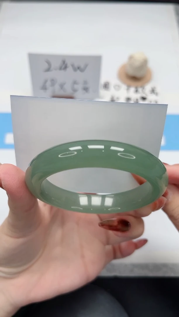 【闪购商品】石英质玉手镯未镶嵌75/东陵58.7