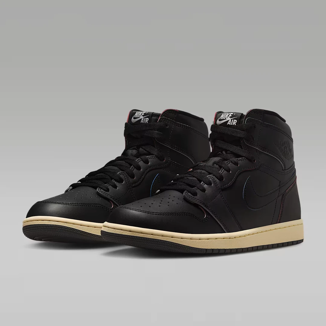 耐克/NIKE男子黑色高帮AJ1OG经典耐磨复古篮球板鞋 DZ5485002