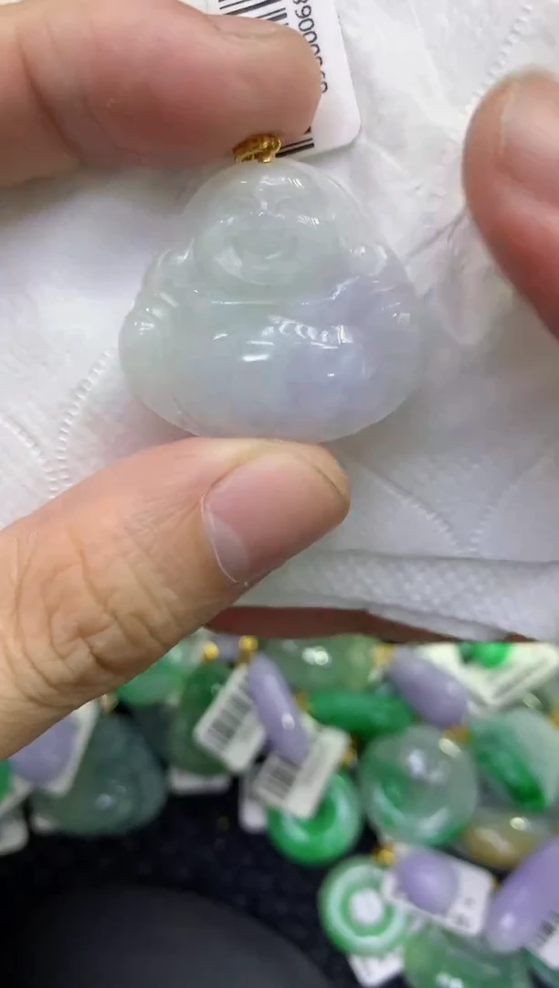 颈饰未镶嵌翡翠天然缅甸A货翡翠