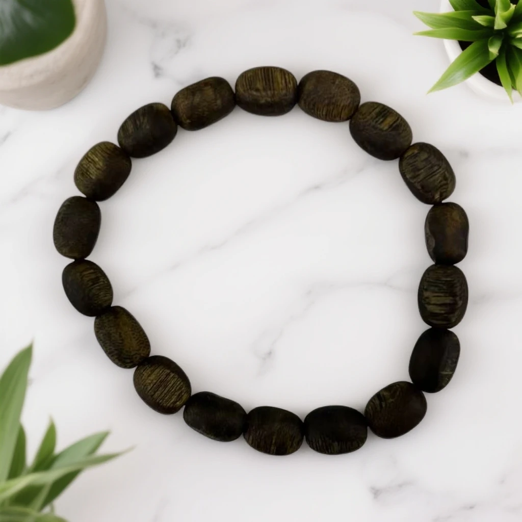 沉香sks0001沉香单圈手串/0.8/（多样性发其一）