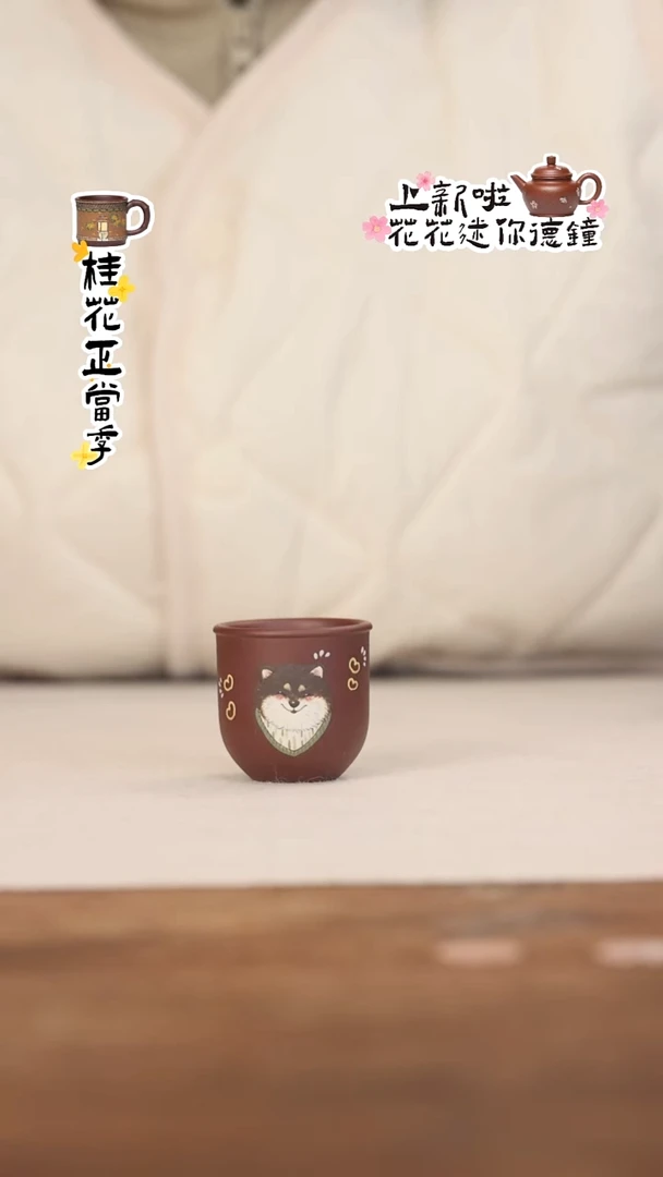 茶壶紫砂紫泥黑柴主人杯