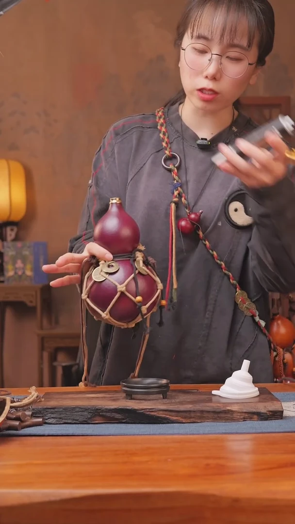 1918号链接精品大漆葫芦现货现发[一物一拍]