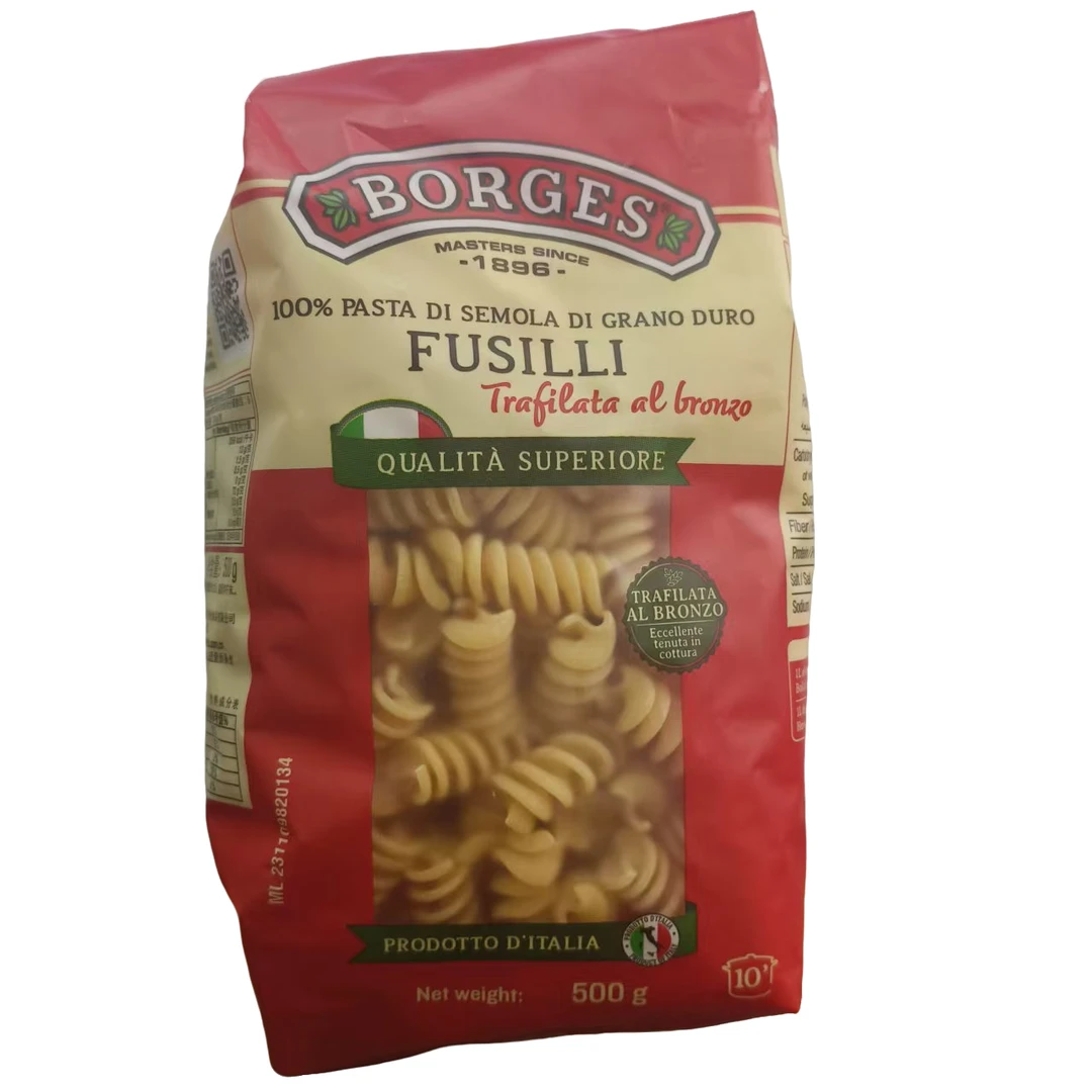 【意大利进口】BORGES伯爵螺旋状直条装意大利面