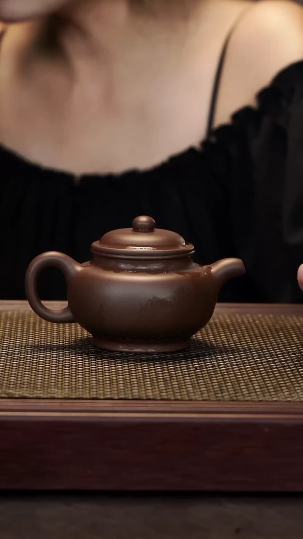 茶壶紫砂【润石堂】精品 老紫泥280cc