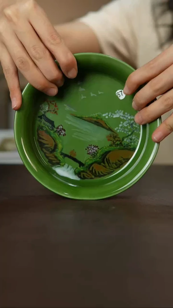 杯景德柴烧手作多人瑕疵