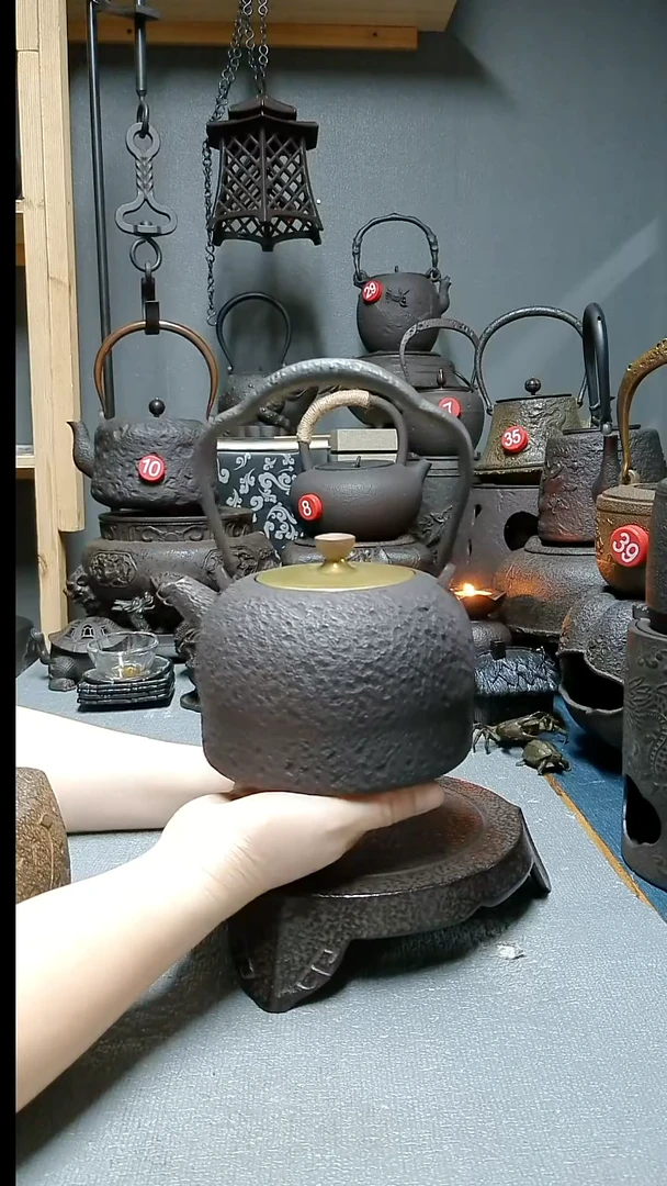 铸铁铸铁壶手工壶1200毫升