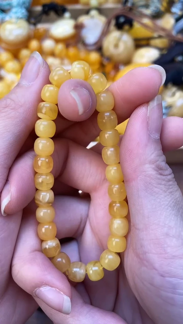 裸石琥珀未镶嵌天然琥珀蜜蜡