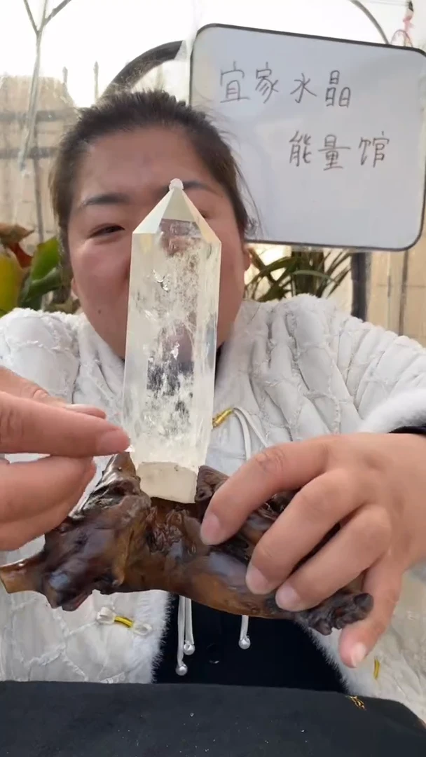 【闪购商品】水晶柱子未镶嵌白水晶柱子DD235