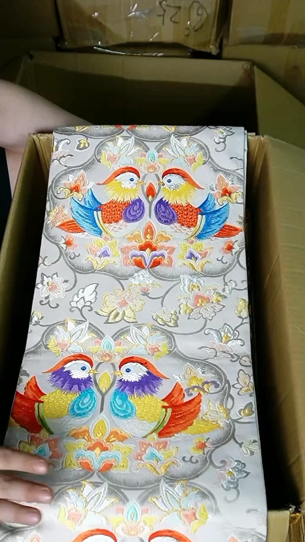 织绣织锦141六通鸳鸯