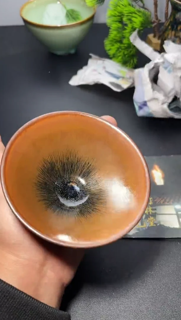 茶盏165叶紫建盏