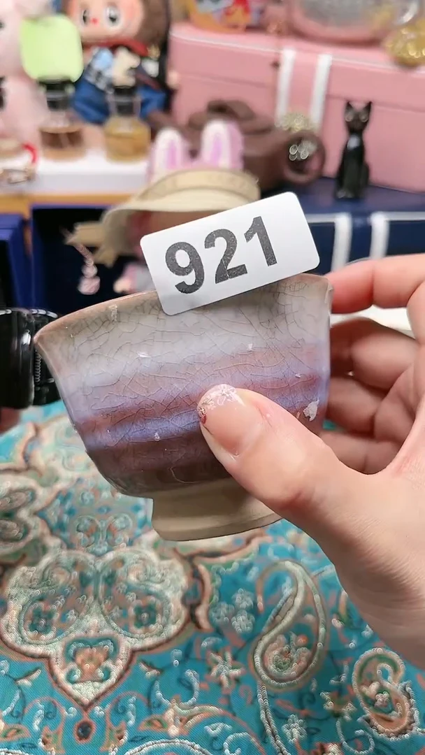 瓷片瓷片柴窑烧制半手工多人