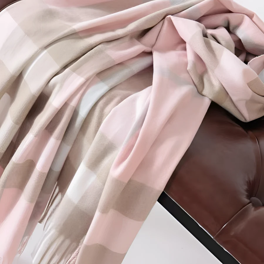 【直播间专属链接】工厂80绒 苏格兰混绒披肩女时尚百搭羊绒