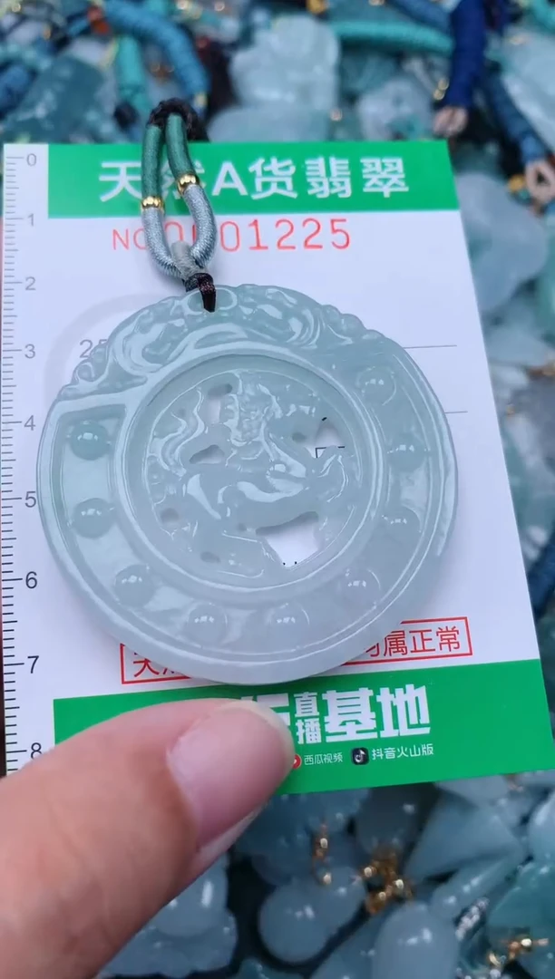 翡翠未镶嵌颈饰.0001225