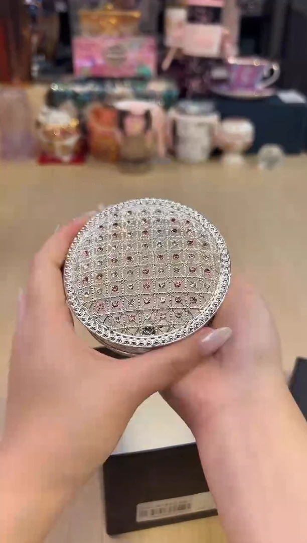 70粉色满天星圆盒