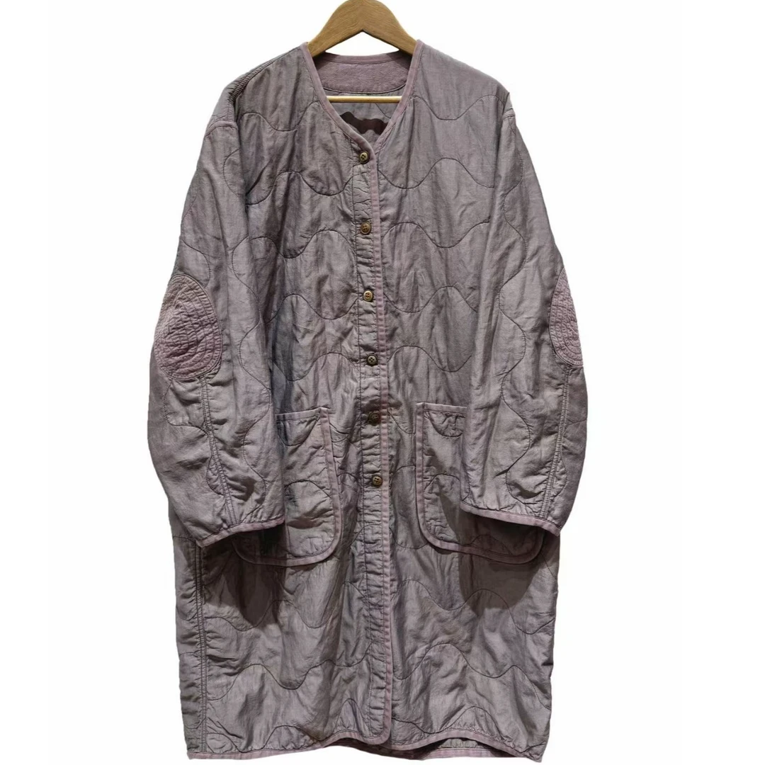 左岸迷香 果儿坊【长外套】休闲舒适秋冬季复古棉服Z25FW8033