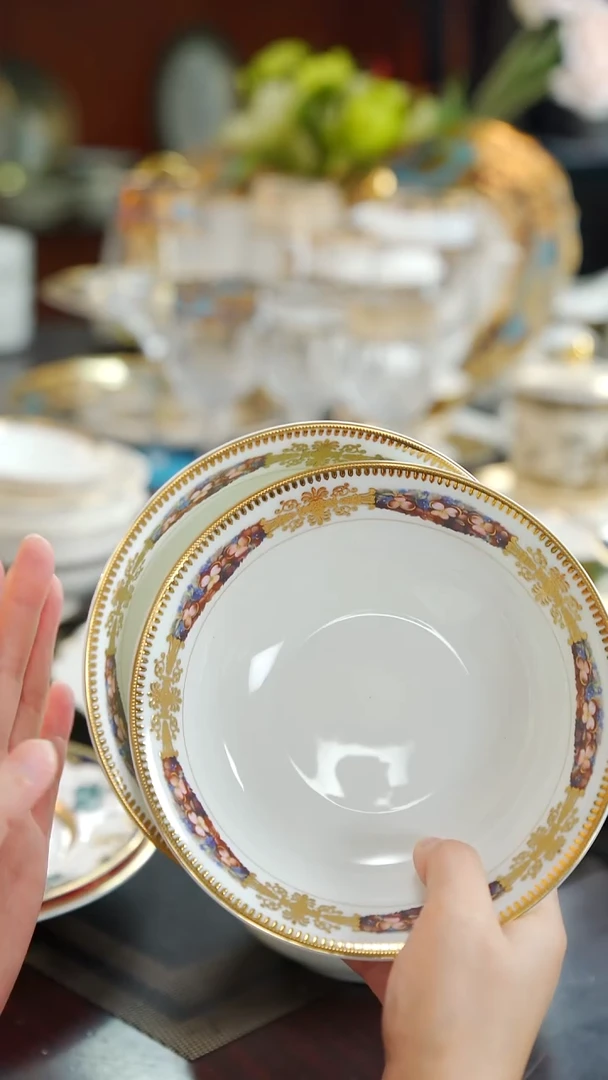 瓷片6英寸水果碗 2个 福利款