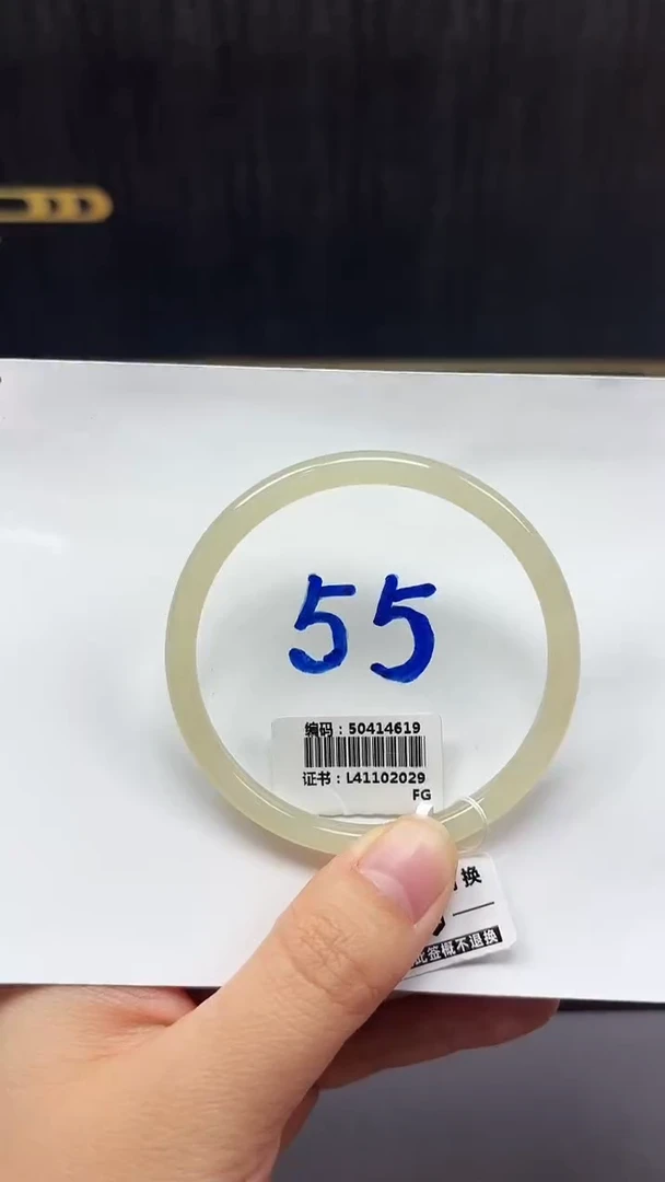 未镶嵌手镯和田玉4619