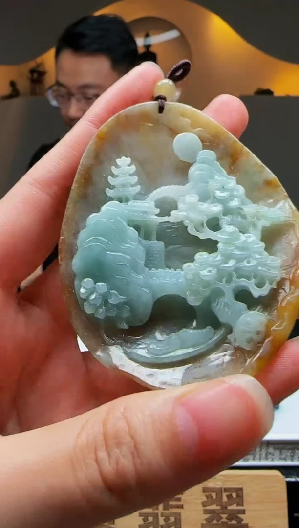 【闪购商品】定制翡翠未镶嵌Q01702翡翠毛货