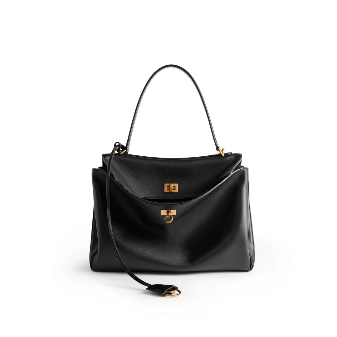 未使用 Balenciaga/巴黎世家 【jessie】Rodeo 中号 黑金 TP028228