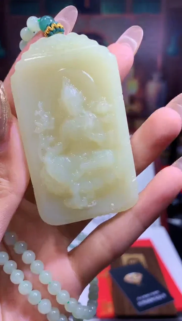 定制和田玉Boss阳天然和田玉（拍一发一）