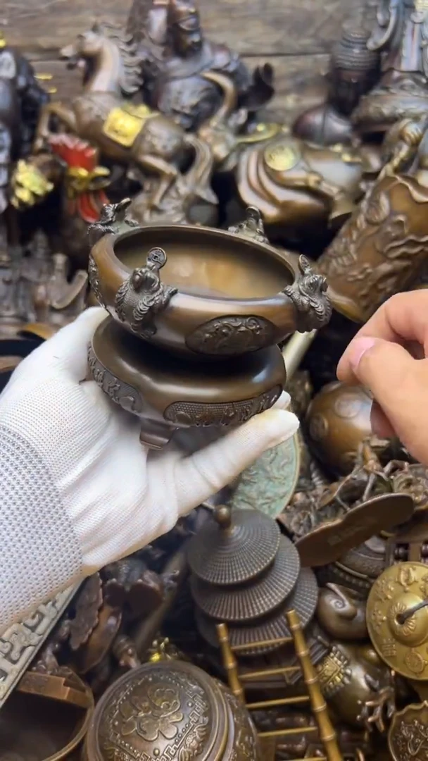 精美铜器，点击下单