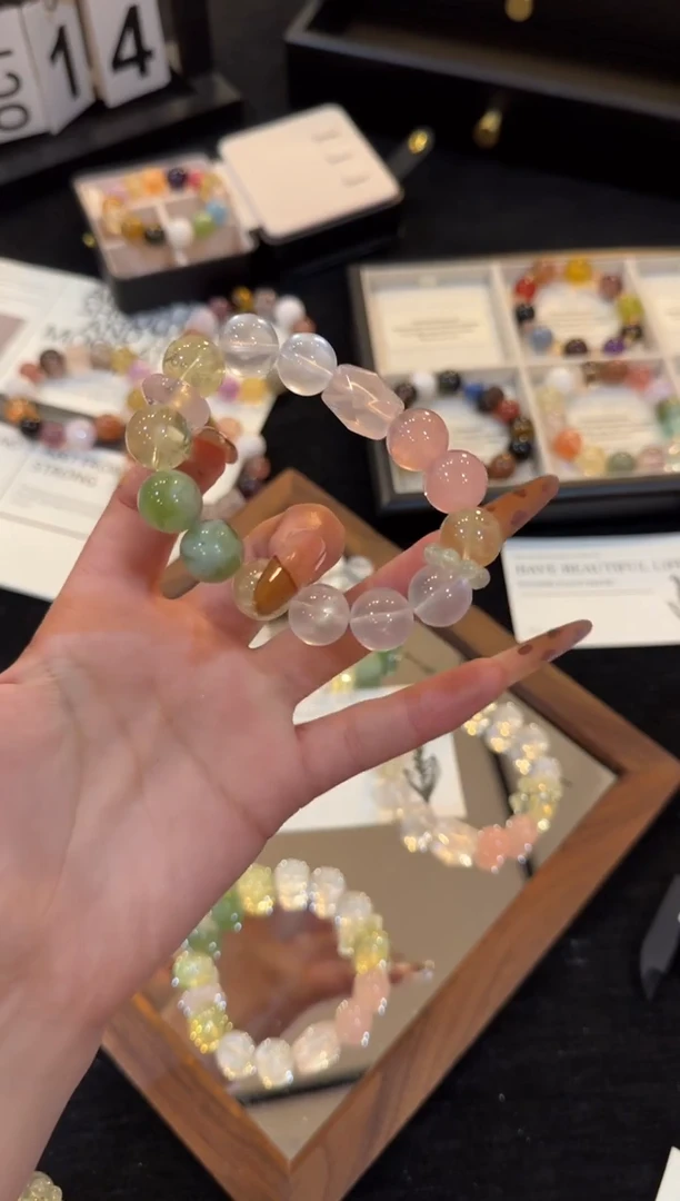 合金手链水晶茉莉公主x2732