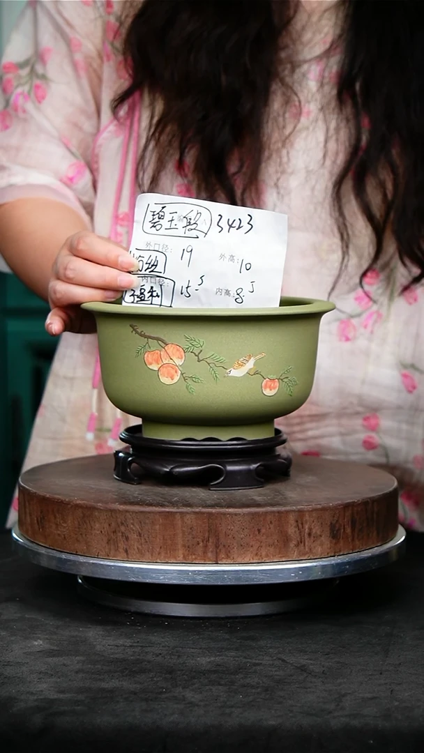 紫砂花盆3423+s紫砂花盆b