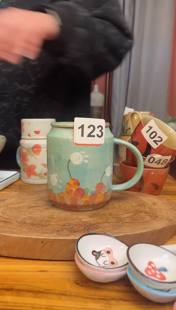 【闪购商品】瓷片景德镇高温无铅无汞无公害陶瓷123