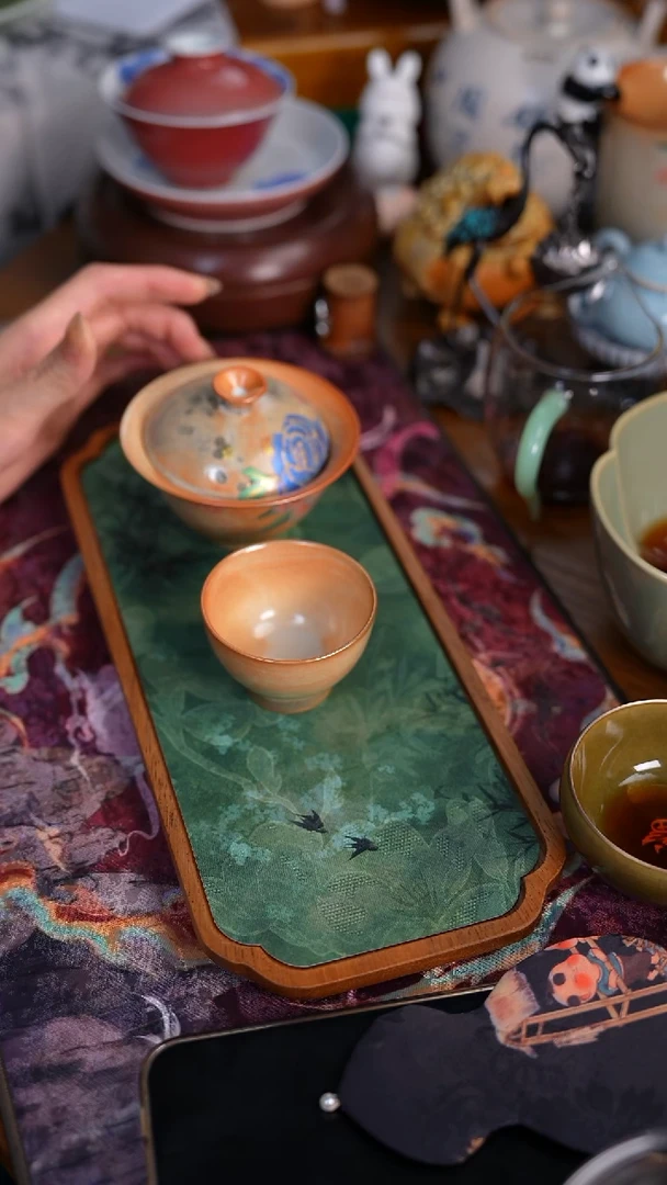 志野盖碗7#   SY006、SY011