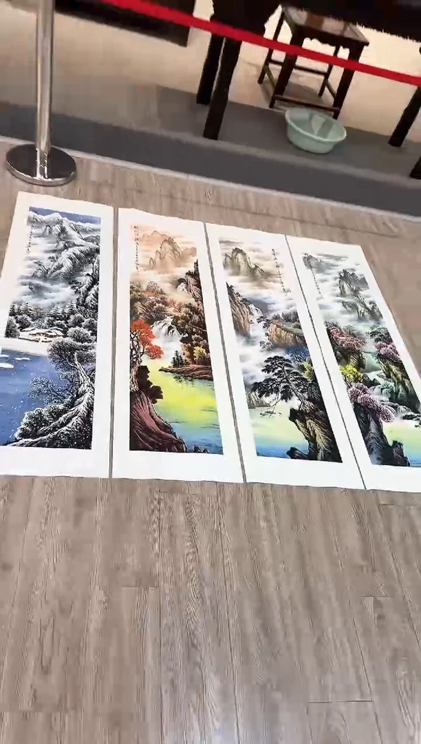 国画100赵隆轩艺术馆李庆兴老师作品