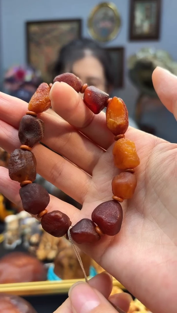 手串琥珀未镶嵌手串