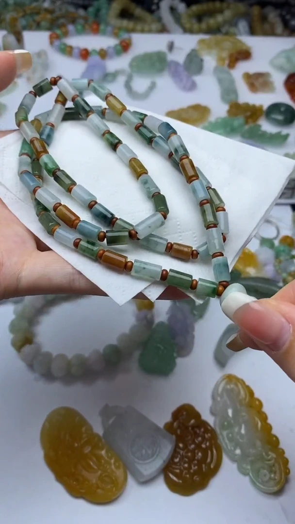 未镶嵌定制翡翠毛货定制不退不换