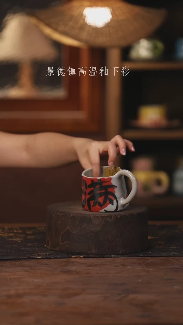 景德镇高温釉下手绘陶瓷170