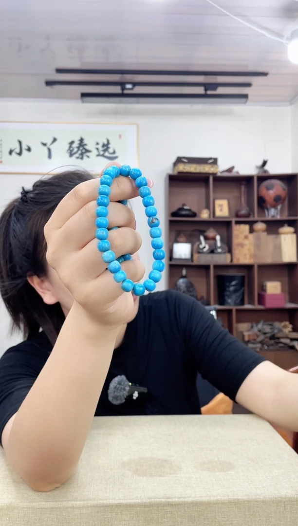 乌木类端景台**461吕松0.8单圈串27颗珠子木木木