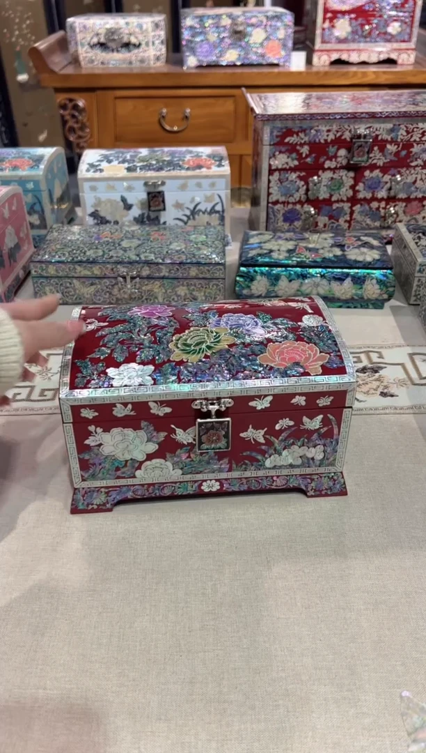 【闪购商品】按扣扇贝底·弘贝雅螺钿漆器文化馆