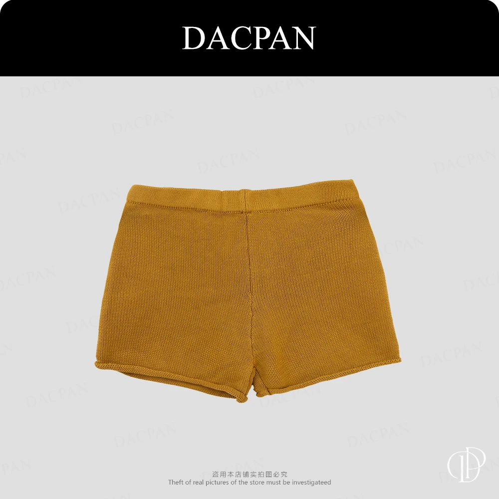 DACPAN-“一键拉腿”舒适度拉满的针织短裤  2025/盼·PP 012