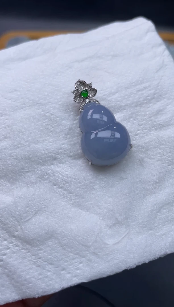 【闪购商品】翡翠颈饰18K金镶嵌103.........