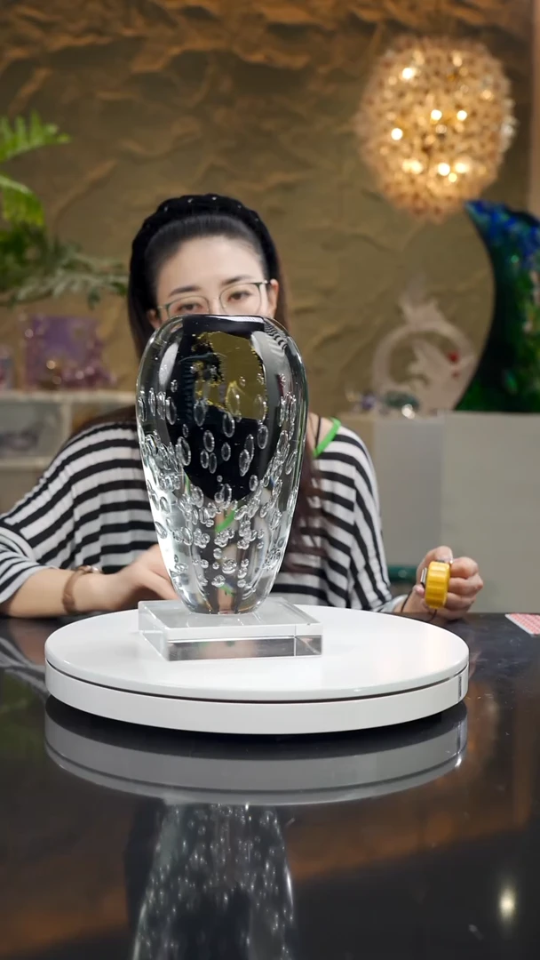 琉璃金箔气泡款香薰瓶