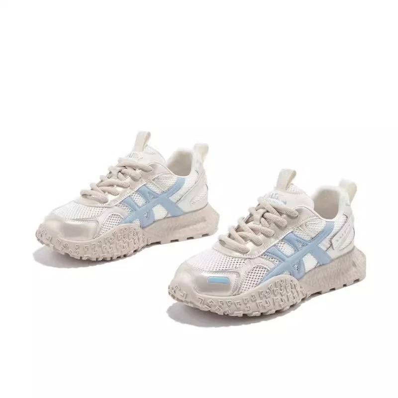 2025新款网面运动鞋时尚休闲鞋厚底夏季跑步德训阿甘鞋&SJ-6