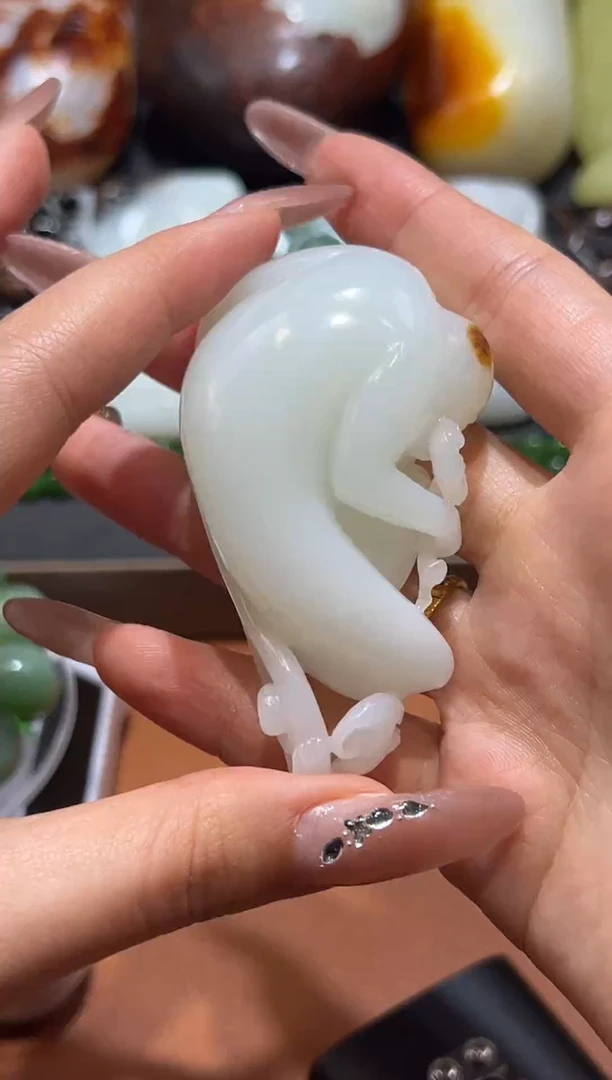 未镶嵌和田玉把件顺****6和田玉